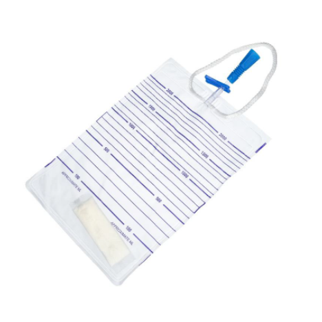 Worek do zbiórki moczu z absorbentem 2000ml, dren 2cm, op. 10 szt