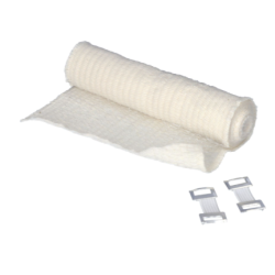 elastoBAND FLEX S - Opaska elastyczna z zapinką, tkana, jałowa, 15cm x 5m-32 szt.