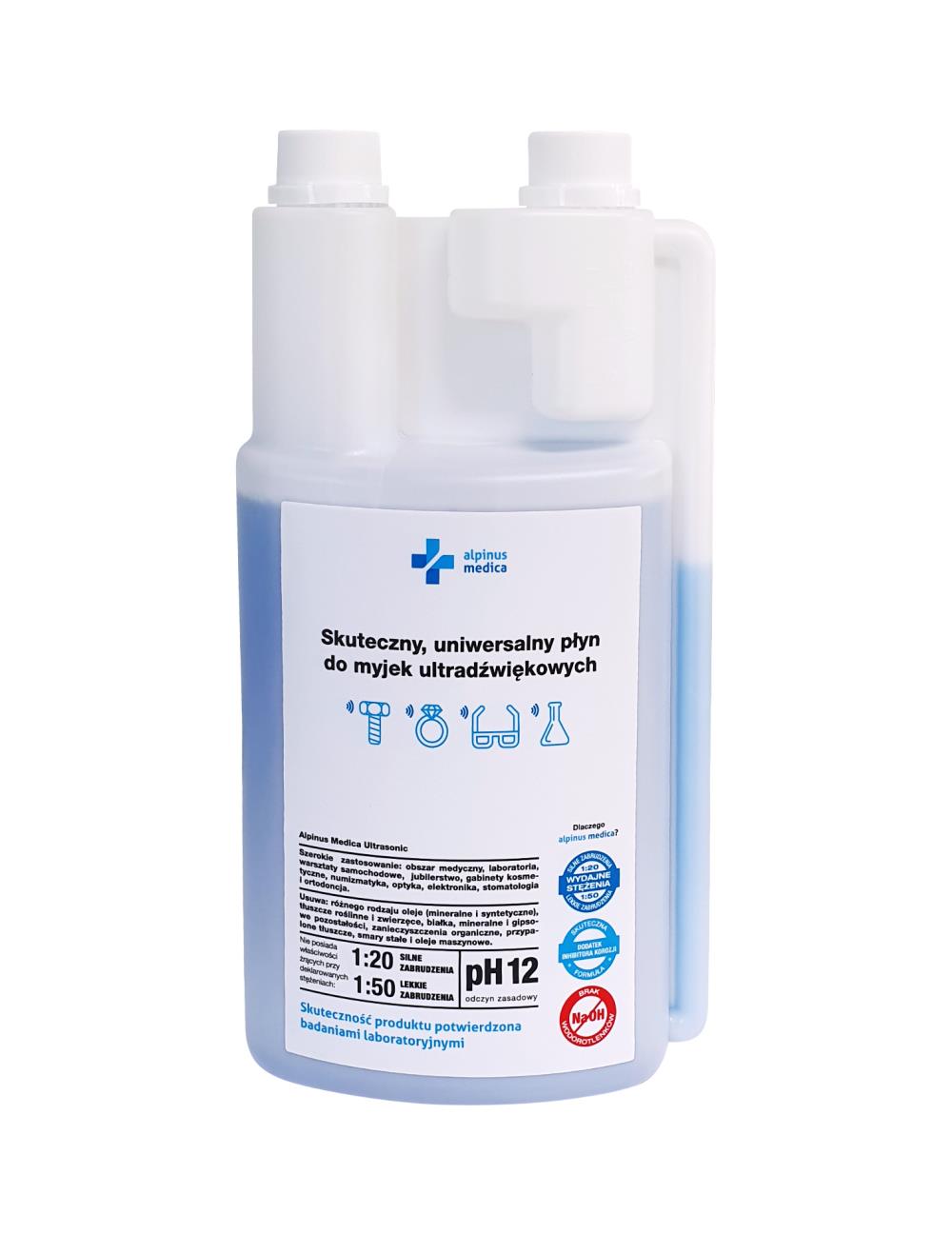 ULTRASONIC płyn do myjek ultradźwiękowych, 5L