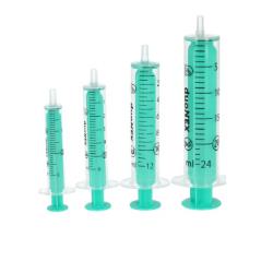 duoNEX strzykawka jed. użytku 2-częściowa luer, sterylna Green Line, 10 ml, op. 100 szt 