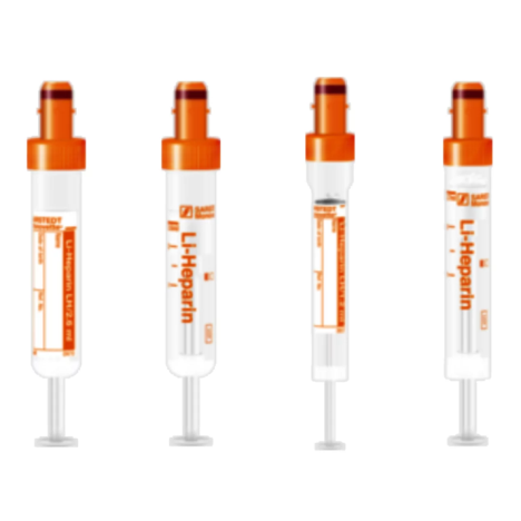 Probówko-strzykawki S-Monovette® Li-Heparin 1,2 ml -  50szt.