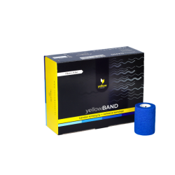 Bandaż kohezyjny 7,5cm x 4,5 m kolor niebieski, 1 szt.