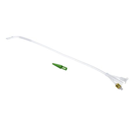 Cewnik Dufour silikonowany trójdrożny CH 18, 420 mm,1 szt.