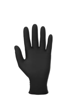 Rękawice NITRYLEX PF czarne, rozm. M, 100 szt.