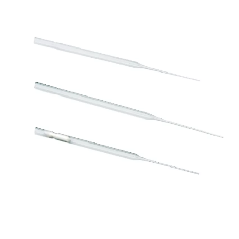 Szklane pipety Pasteura 230 mm, bez zatyczki, niejałowe, 250szt/op