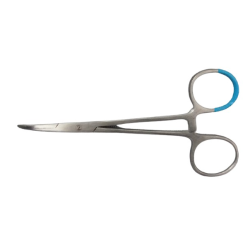 Kleszczyki sterylne Pean Halsed Mosquito zagięte, dł. 12,5cm,- 25 szt.