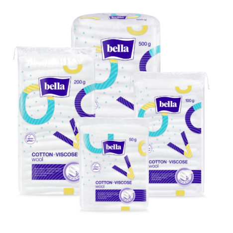 Wata opatrunkowa bawełniano-wiskozowa Bella/Steri-Cover 200 g