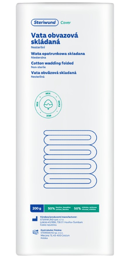 Wata opatrunkowa bawełniano-wiskozowa Bella/Steri-Cover 200 g
