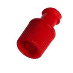 Koreczek luer lock combi czerwony KD-stop - 100 szt.