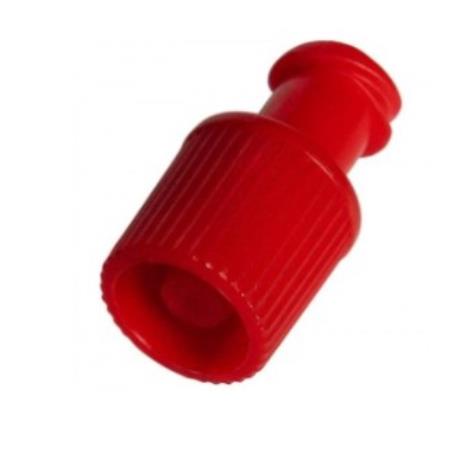 Koreczek luer lock combi czerwony KD-stop - 100 szt.