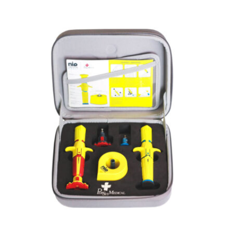 Zestaw treningowy NIO do nauki wkłuć doszpikowych (SIM KIT A+P)