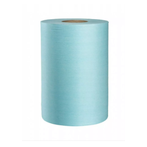 Czyściwo krepowane turkus. EcoTech 720 BEZPYŁOWE 58gsm 30x38 126m