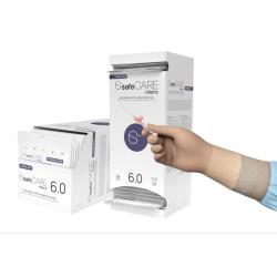 safeCARE micro-rękawice chirurgiczne, lateks PF, sterylne, beż, 8,5 1 para