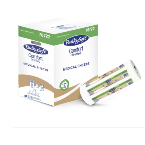 BulkySoft Comfort De-inked, 2 w. biały, rolka 50 cm x 46 m - 9 szt.