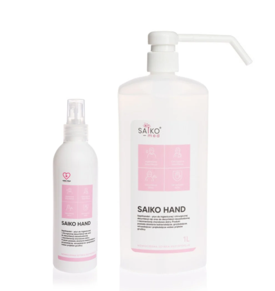 Saiko Hand 1 L do dezynfekcji rąk i skóry