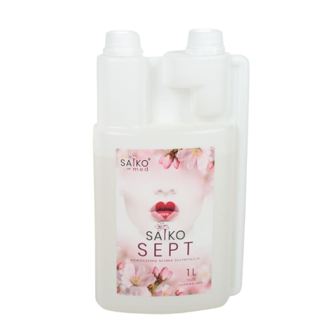 Saiko Sept 1L koncentrat do mycia i dezynfekcji narzędzi 1 L