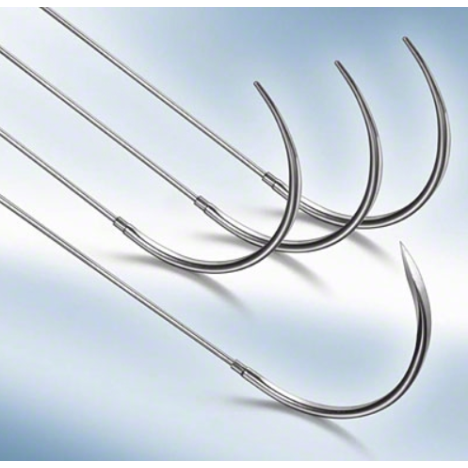 Sternum-Set niewchłanialny, nierdzewny, stalowy monofilament - 12szt.