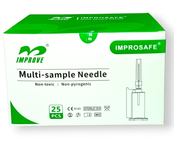 Igła multiadapter systemowy bezpie. z holderem 21G (0,8x38mm), 25szt./op.