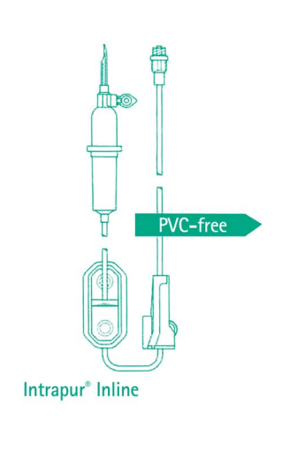 Zestaw infuzyjny bez PVC z filtrem do cytostatyków Intrapur® Inline-1 szt.