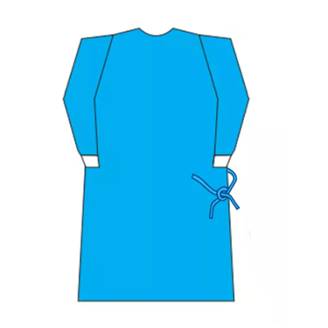 Fartuch chirurgiczny sterylny włóknina SMS, L&R 33651- 1 szt.