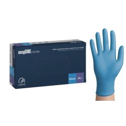 Rękawice nitrylowe easyCARE niebieski PF  - XL (200 szt.)