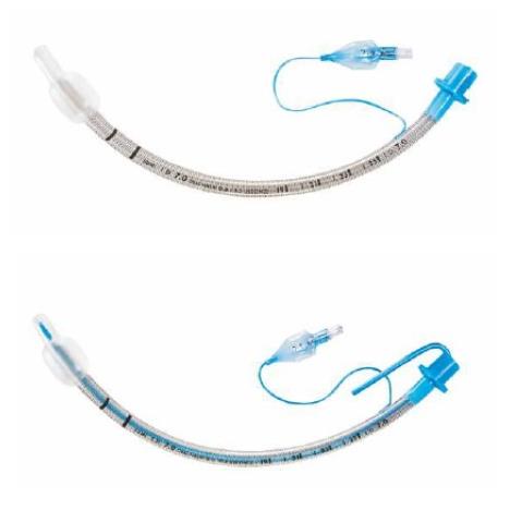 Rurka intubacyjna zbrojona z mankietem 7,5 silikonowana