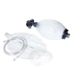 Resuscytator ręczny PVC dla dorosłych jednorazowy