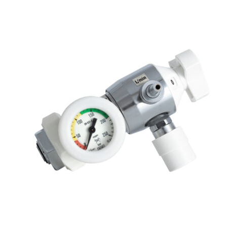 Reduktor tlenowy z króćcem i złączem AGA (Z-100.2.2.P)