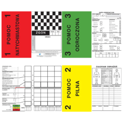 Karta do segregacji medycznej TRIAGE
