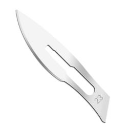 Ostrza do skalpela nr 23 ze stali węglowej - 100 szt.