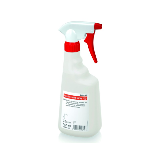 Incidin Liquid 650ml, płyn do dezynfekcji powierzchni sprzętu medycznego