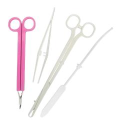Zestaw narzędzi jednorazowych do zakładania i wyjmowania wkładek wewnątrzmacicznych