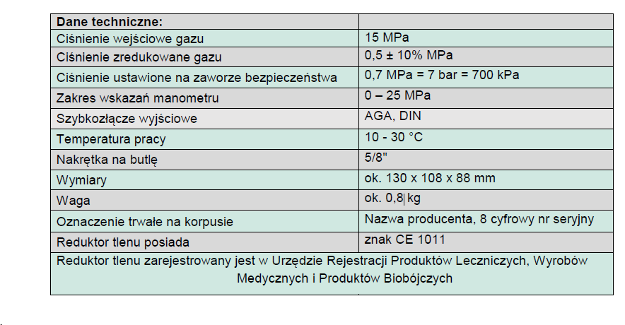 REDUKTOR POWIETRZA W8 AIR /AGA