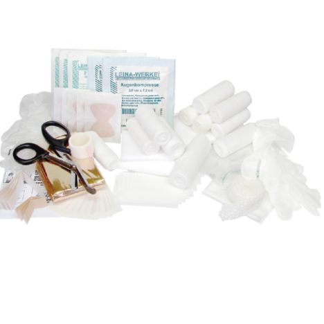 Kompletne wyposażenie wg normy DIN 13169