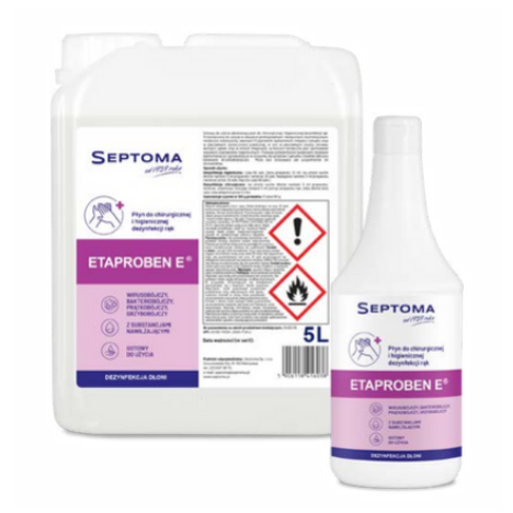 ETAPROBEN E Płyn do chirurgicznej i higienicznej dezynfekcji rąk, 1L- spray