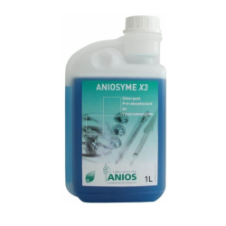 Aniosyme X3 - mycie i dezynfekcja narzędzi, 1L (niebieski)
