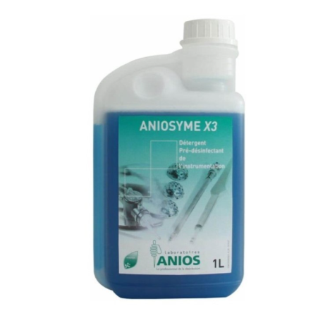 Aniosyme X3 - mycie i dezynfekcja narzędzi, 1L (niebieski)