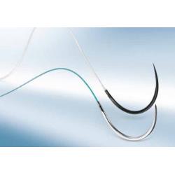 Szwy chirurgiczne - PremiCron® 2 (5), 1/2 koła HRC 40, 75 cm zielony - niewchłanialne - 36 szt 