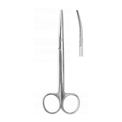 Nożyczki METZENBAUM preparacyjne tępo/tępe 14cm-zagięte
