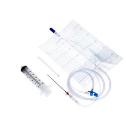 Zestaw do drenażu opłucnej z igłą Veress'a 