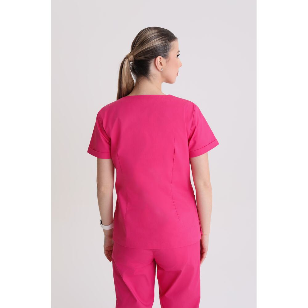 Bluza medyczna damska klasyczna Magenta XS