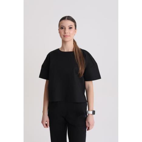 Bluza medyczna damska oversize Totally Black S