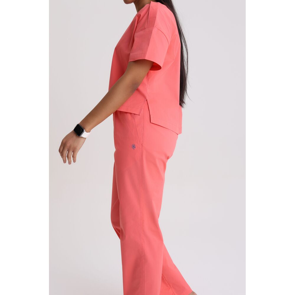 Bluza medyczna damska oversize Living Coral S