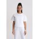 Bluza medyczna damska oversize Optic White L