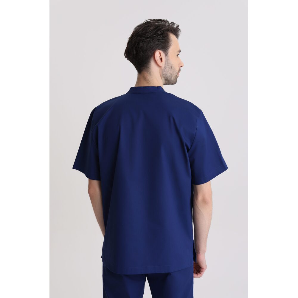 Bluza medyczna męska ze stójką Just Navy S