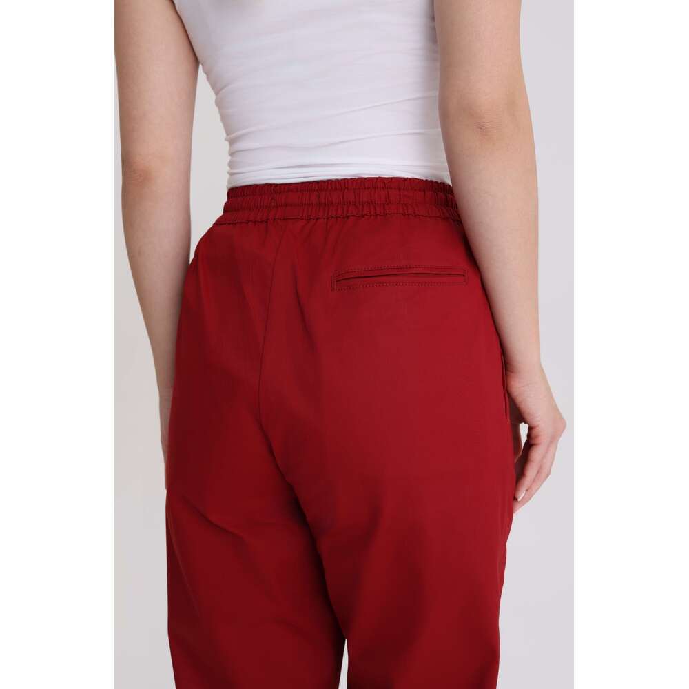 Spodnie medyczne damskie stright-leg Red Wine XXL