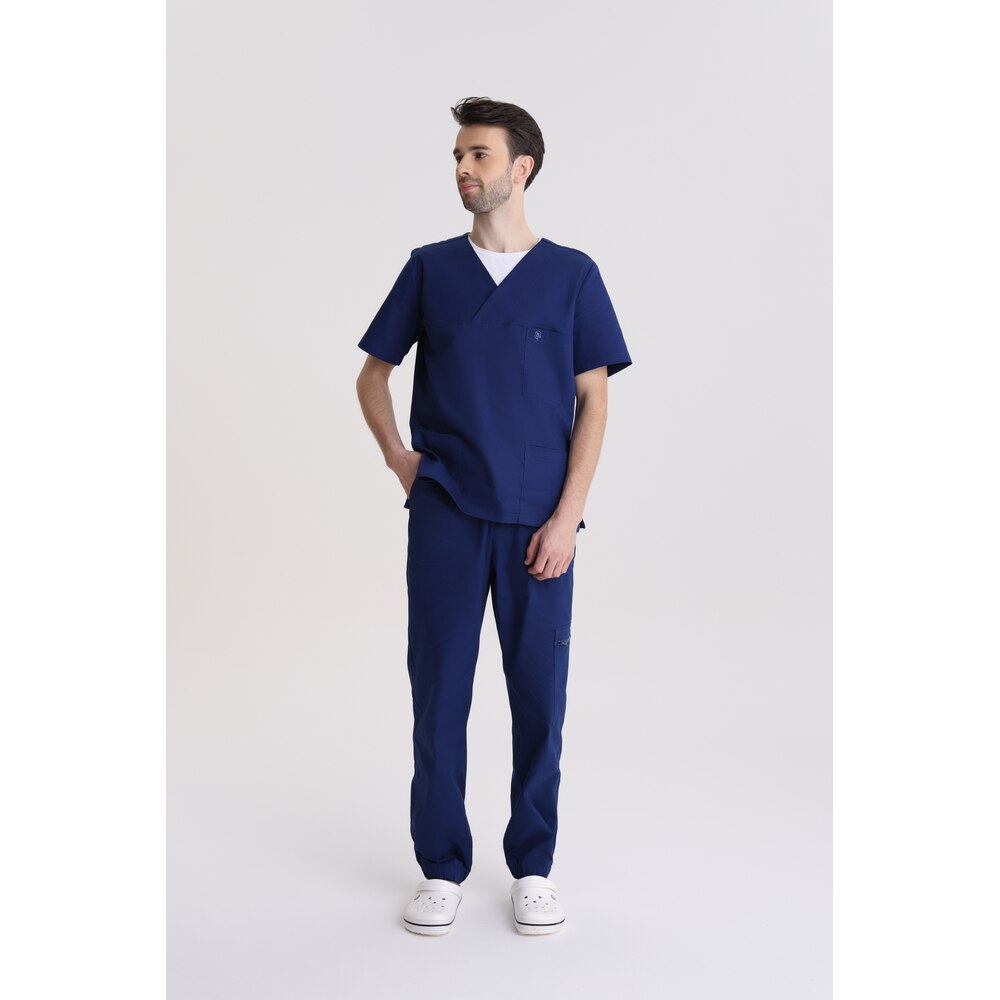 Spodnie medyczne męskie jogger Just Navy S