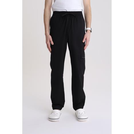 Spodnie medyczne męskie jogger Totally Black XXL