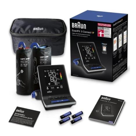 BRAUN ExactFit 5 Connect, Ciśnieniomierz naramienny, BUA6350