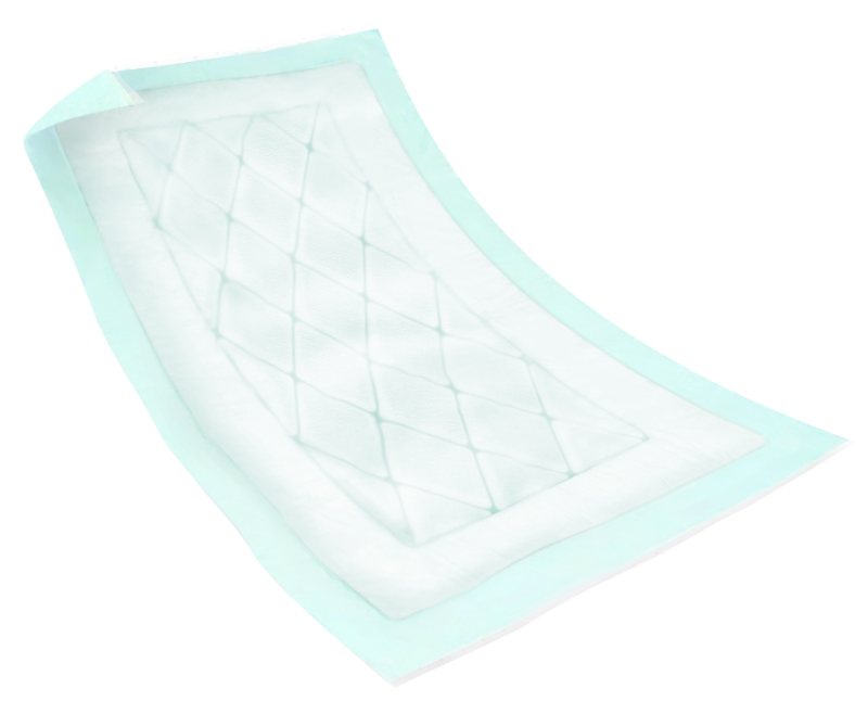 Podkłady Abri Soft z taśmami samoprzylepnymi, 75x90 cm, 30 szt.